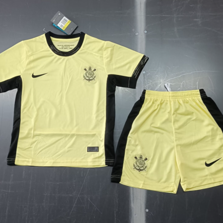 23/24 Corinthians Third Away Football Shirt Kids Size Suit