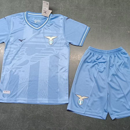 23/24 Lazio Home Football Shirt Kids Size Suit