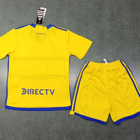 23/24 Boca Juniors Away Football Shirt Kids Size Suit