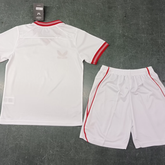 23/24 Serbia Home Football Shirt Kids Size Suit