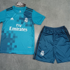 17/18 Retro Real Madrid Third Football Shirt Kids Size Suit