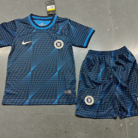 23/24 Chelsea Away Football Shirt Kids Size Suit