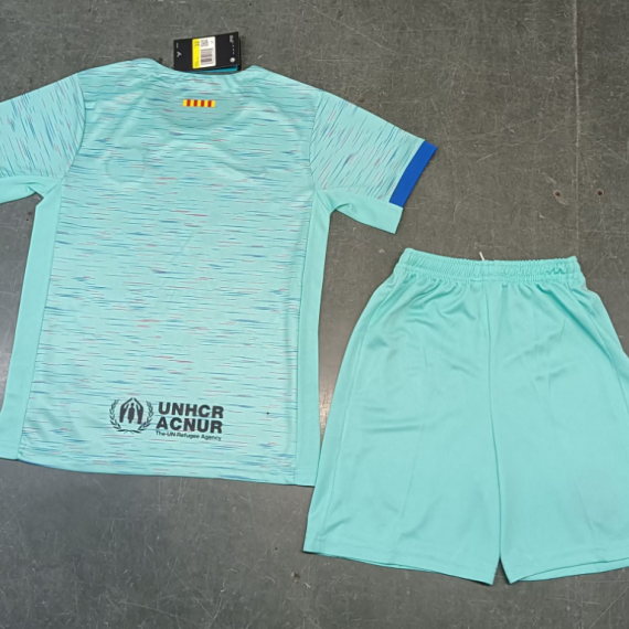 23/24 Barcelona Third Football Shirt Kids Size Suit(New)