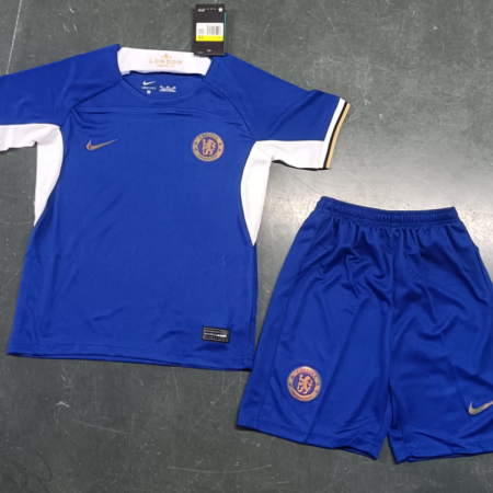 23/24 Chelsea Home Football Shirt Kids Size Suit