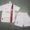 23/24 AC Milan Away Football Shirt Kids Size Suit