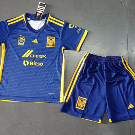 23/24 Tigres UANL Away Football Shirt Kids Size Suit