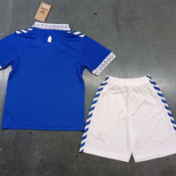 23/24 Everton Home Football Shirt Kids Size Suit
