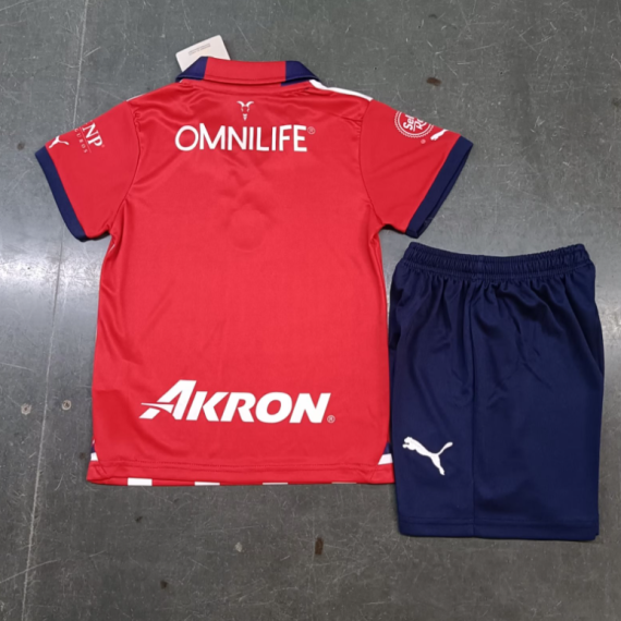 23/24 Chivas Home Football Shirt Kids Size Suit