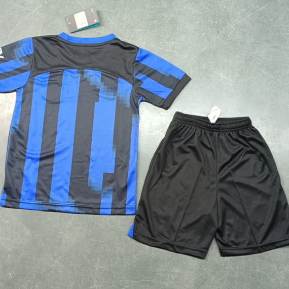 23/24 Inter Milan Home Football Shirt Kids Size Suit