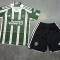 23/24 Manchester City Green Away Football Jersey Kids Size Suit