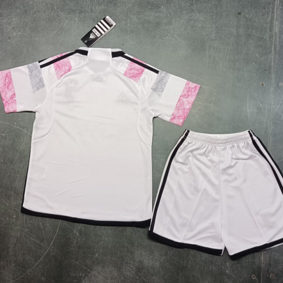 23/24 Juventus Away Football Shirt Kids Size Suit