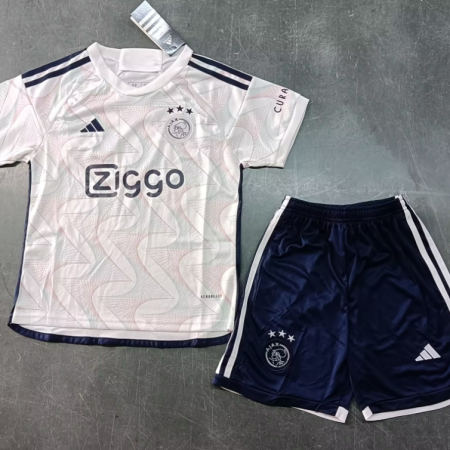 23/24 AJAX Away Football Shirt Kids Size Suit