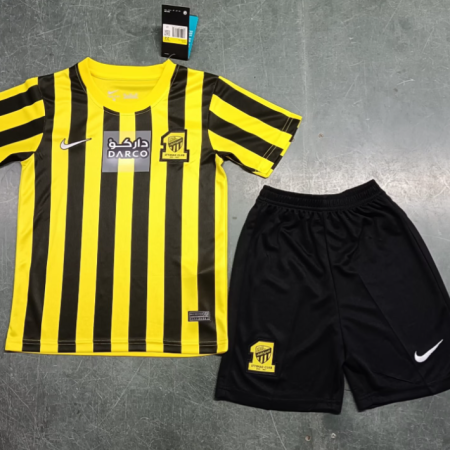 23/24 Jeddah United Home Football Shirt Kids Size Suit