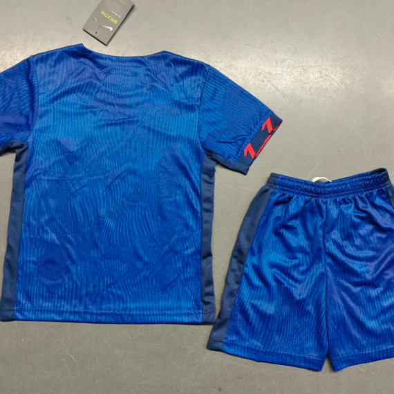 23/24 United States Women Home Football Jersey Kids Size Suit