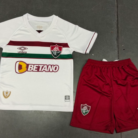 23/24 Fluminense Away Football Shirt Kids Size Suit