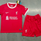 23/24 Liverpool Home Football Jersey Kids Size Suit