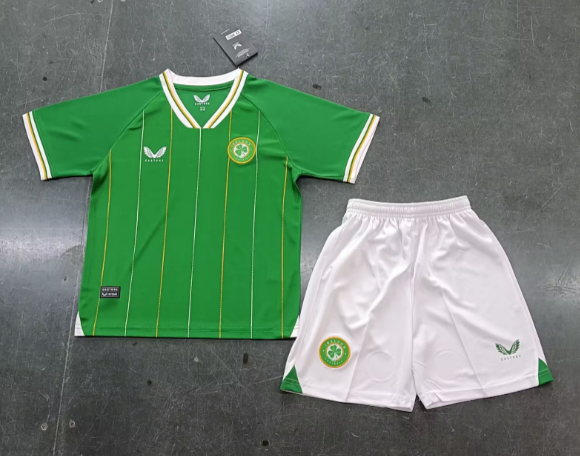 23/24 Ireland Home Football Shirt Kids Size Suit