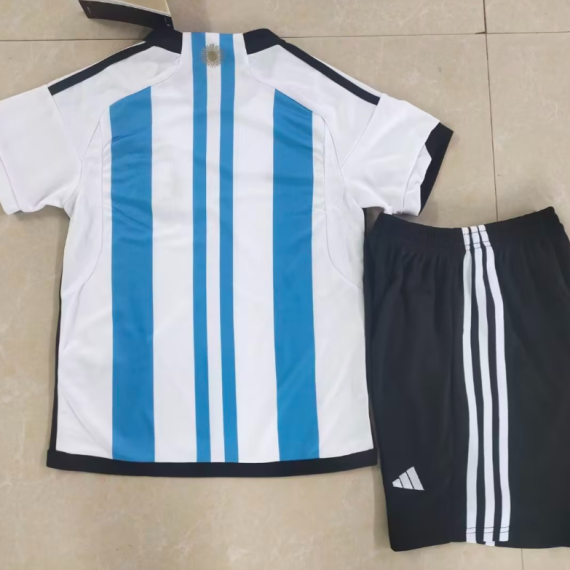 22/23 Argentina Home Football Shirt Kids Size Suit
