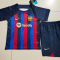 22/23 Barcelona Home Football Shirt Kids Size Suit