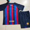 22/23 Barcelona Home Football Shirt Kids Size Suit
