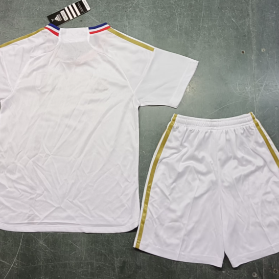 23/24 Lyon Home Football Shirt Kids Size Suit