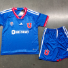 23/24 University of Chile Home Football Shirt Kids Size Suit