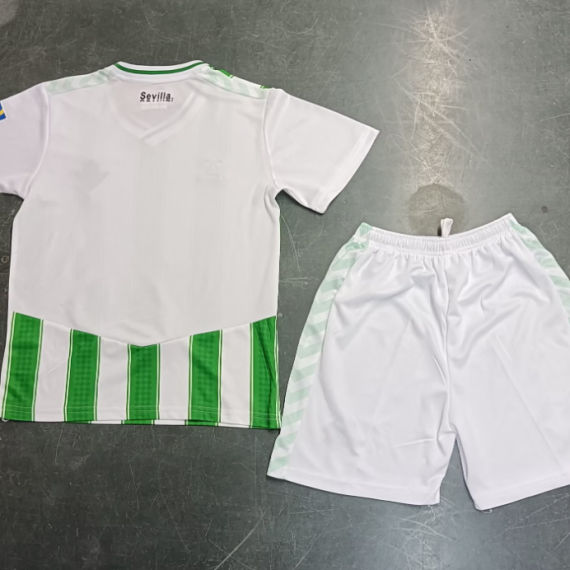 23/24 Real Betis Home Football Shirt Kids Size Suit