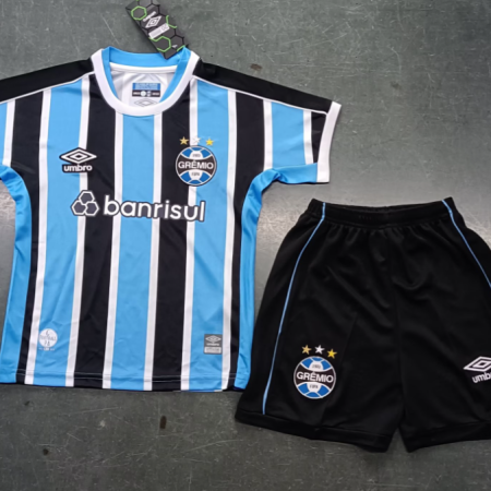 23/24 Gremio FBPA Home Football Shirt Kids Size Suit