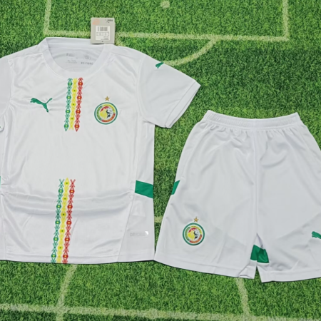 24/25 Senegal Home Football Shirt Kids Size Suit