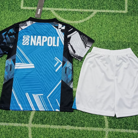 24/25 Naples Training Football Shirt Kids Size Suit