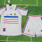 1998 Retro France Away Football Shirt Kids Size Suit