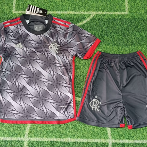 24/25 Flamenco Third Away Football Shirt Kids Size Suit