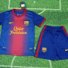 12/13 Retro Barcelona Home Football Shirt Kids Size Suit
