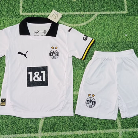 24/25 Borussia Dortmund Third Away Football Shirt Kids Size Suit