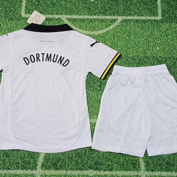 24/25 Borussia Dortmund Third Away Football Shirt Kids Size Suit