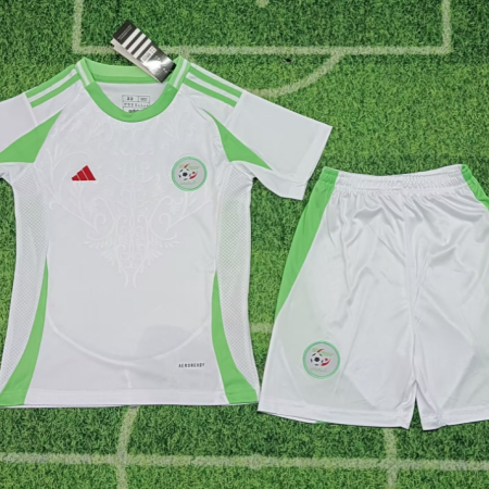 24/25 Algeria Home Football Shirt Kids Size Suit