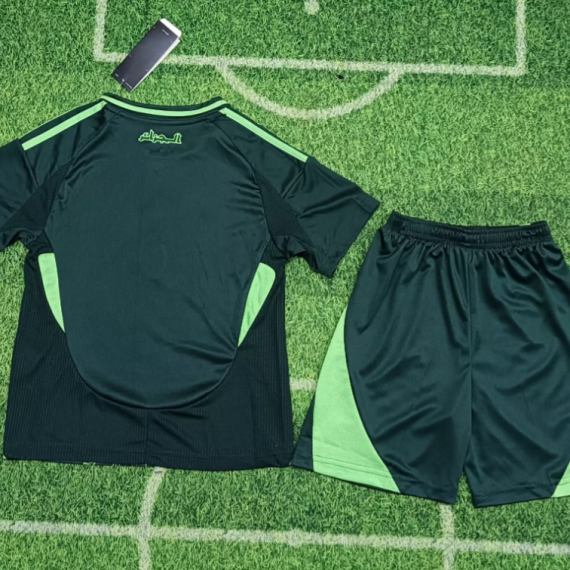 24/25 Algeria Green Away Football Shirt Kids Size Suit