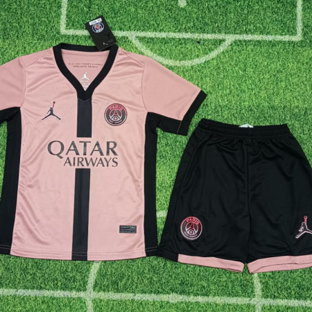 24/25 Paris Saint-Germain Third Away Football Shirt Kids Size Suit