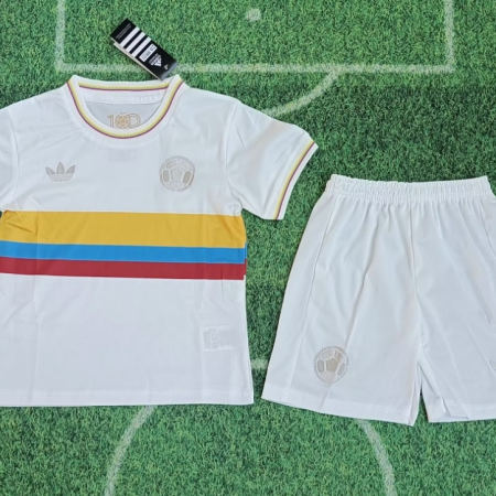 24/25 Colombia 100th Anniversary Edition Football Shirt Kids Size Suit