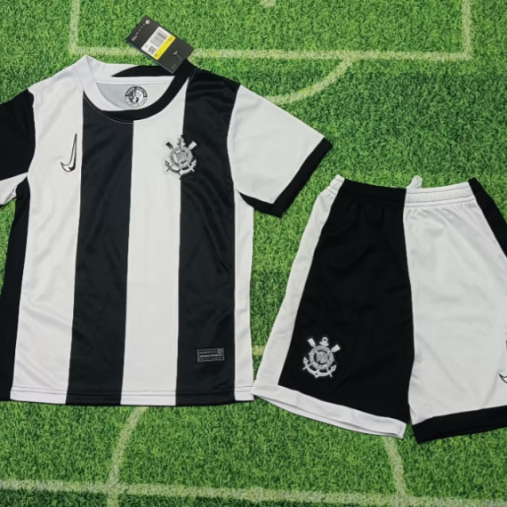 24/25 New Corinthians Third Football Shirt Kids Size Suit