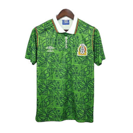 1994 Retro Mexico Home Soccer Jersey