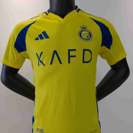 24/25 Player Version Al-Nassr Home Football Shirt