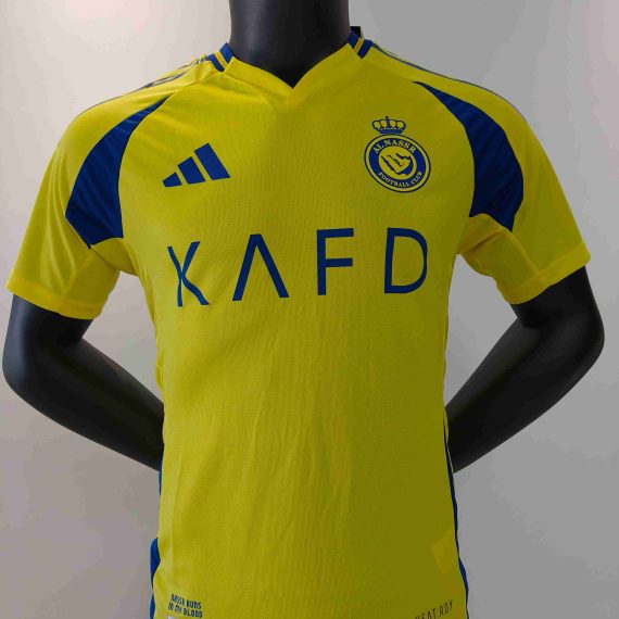 24/25 Player Version Al-Nassr Home Football Shirt