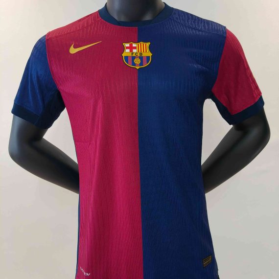 24/25 Player Version Barcelona Home Football Shirt(No Advertise)