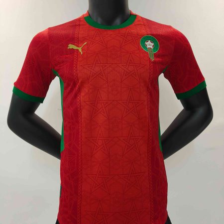 24/25 Player Version Morocco Home Football Jersey