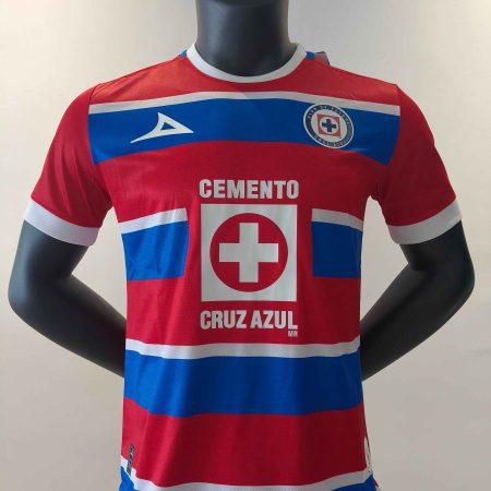 24/25 Player Version Cruz Azul Red Goalkeeper Football Shirt
