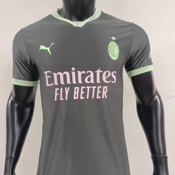 24/25 Player Version AC Milan Third Football Shirt