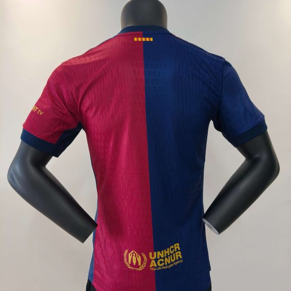 24/25 Player Version Barcelona Home Football Shirt(No Advertise)
