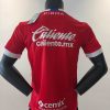 24/25 Player Version Cruz Azul Red Goalkeeper Football Shirt