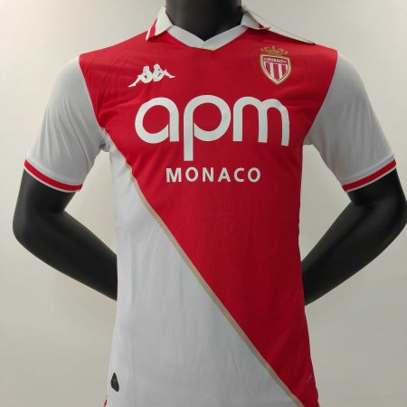 24/25 Player Version Monaco Home Football Shirt